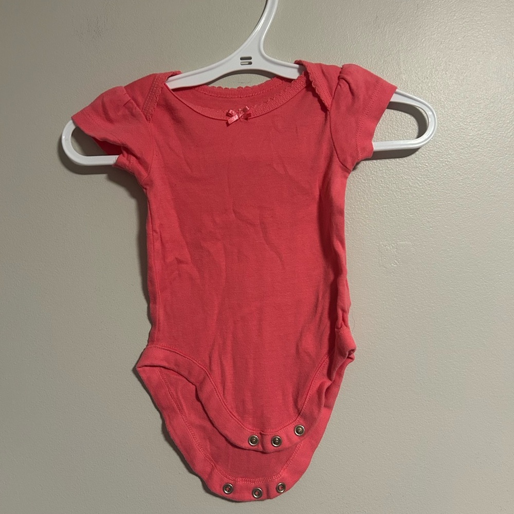 Bundles 0/3m Pink short sleeve onesie